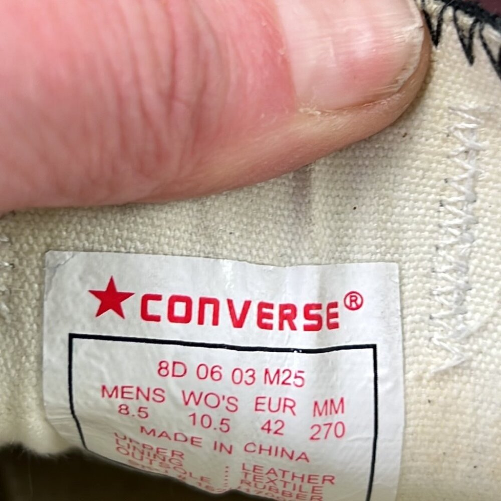 Converse Chuck Taylor Leather  Sneakers unisex - Picture 9 of 10